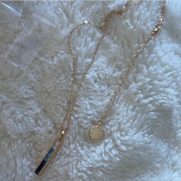 NWT VINCE CAMUTO Blue Ombre CZ Necklace - Picture 5 of 6